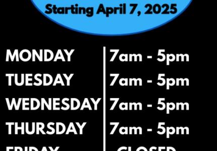 New Hours