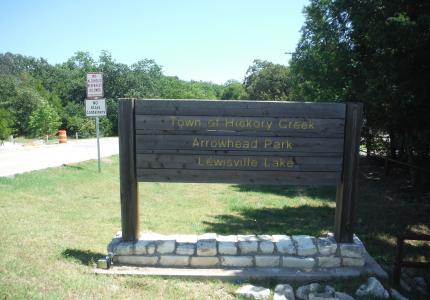 Arrowhead Park Sign