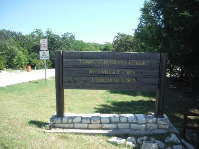 Arrowhead Park Sign