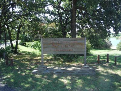 Point Vista Park Sign