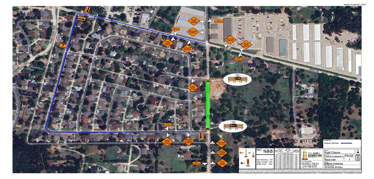 Traffic Control Plan