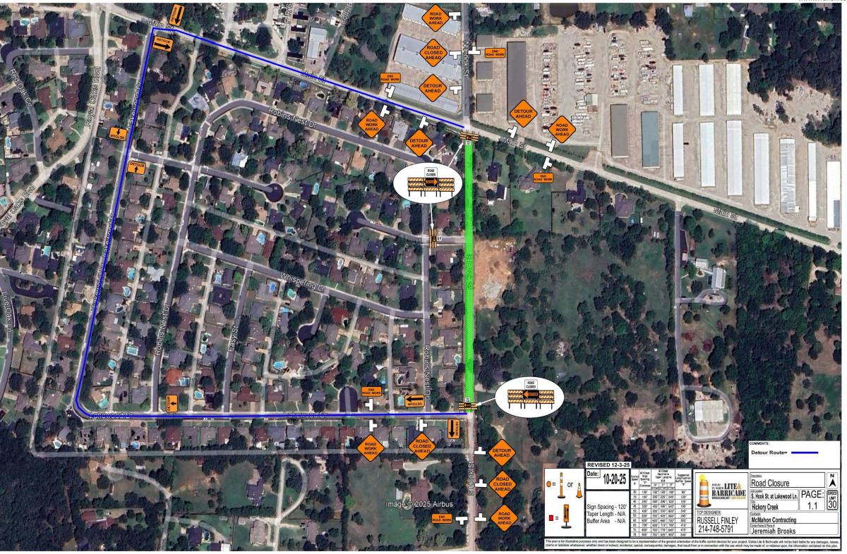 Traffic Control Plan